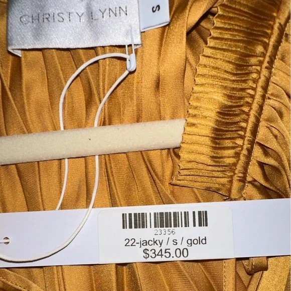 Christy Lynn Jacky Top Gold NWT - Picture 7 of 9